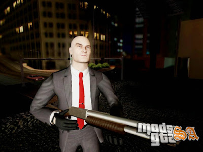 Hitman Absolution Agente 47 para GTA San Andreas